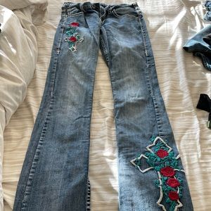 Cowgirl Tuff Roses and Grace Jeans